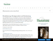 Tablet Screenshot of masterhorse-infowissen.de